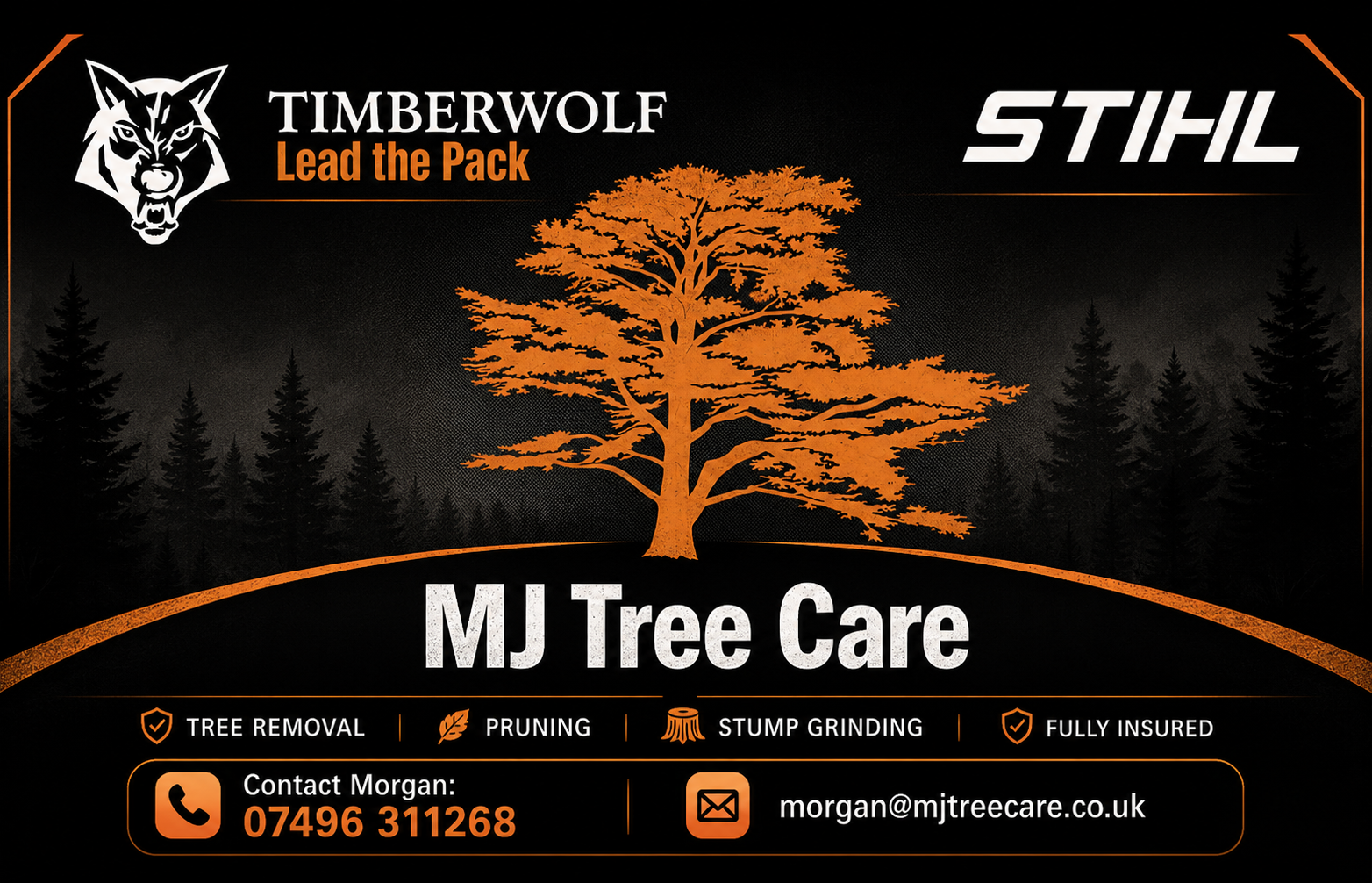 MJ Tree Care – Llanfyllin